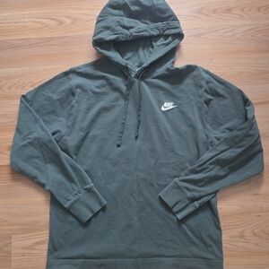 Nike Green Hooded Shirt